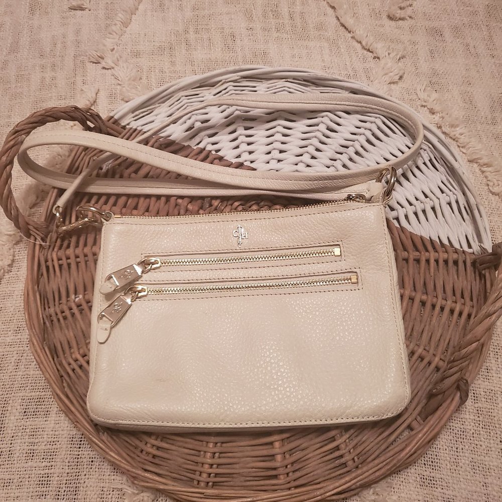 Cole Hahn- White Cross Body